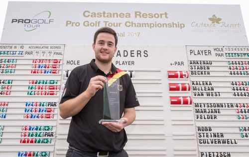 Pro Golf Tour: Max Schmitt triumphiert beim Tourfinale
