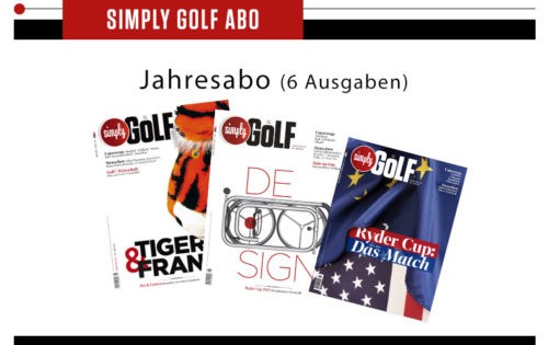 SimplyGolf Abo: 6 Ausgaben