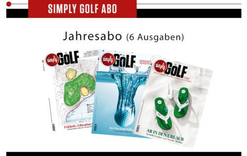 Simply Golf Jahresabo gewinnen!
