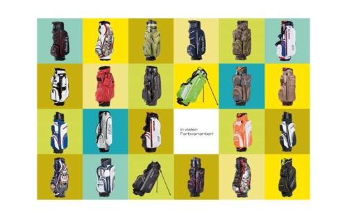 JuCads Golfbags: die bunte Vielfalt