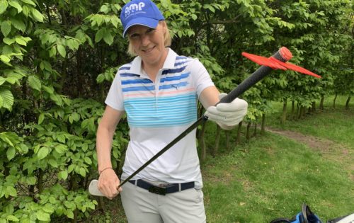 Klappbarer Rechen fürs Bag