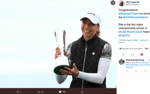 AIG Women’s Open: Sophia Popov erste deutschsprachige Major-Siegerin