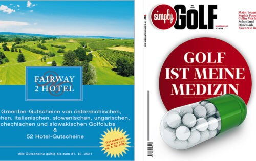Abo-Angebot: Fairway2Hotel, SimplyGolf & XXL-Golfversicherung