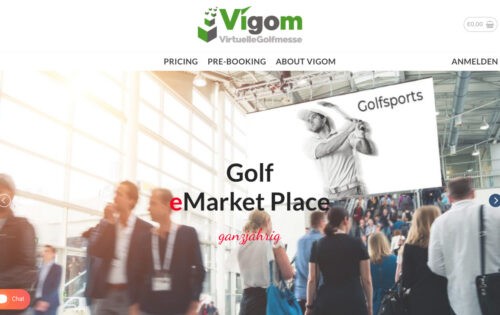 VIGOM – die erste virtuelle Golfmesse im DACH-Raum ist eröffnet