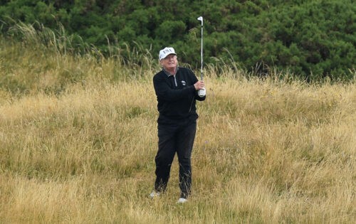 Ex-President Evil – der Golfer Donald Trump