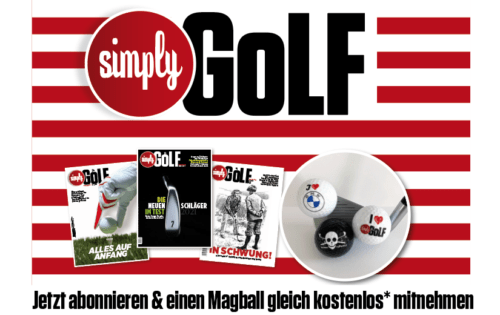 SimplyGOLF Abo plus Magball