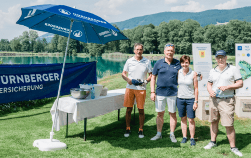 NÜRNBERGER und GARANTA golften für den guten Zweck