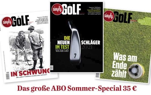 SimplyGOLF Sommerspecial
